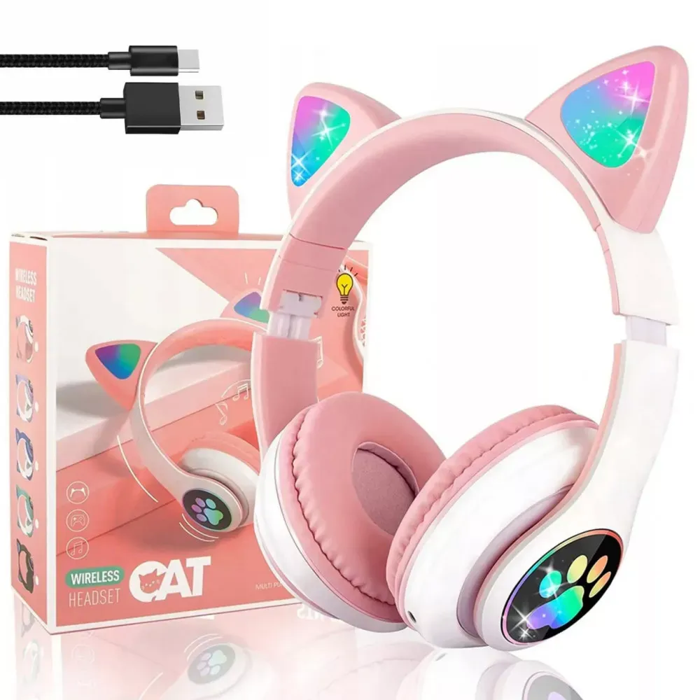 Bluetooth Headphones — TUCCI VZV-28   — Pink - фото 3