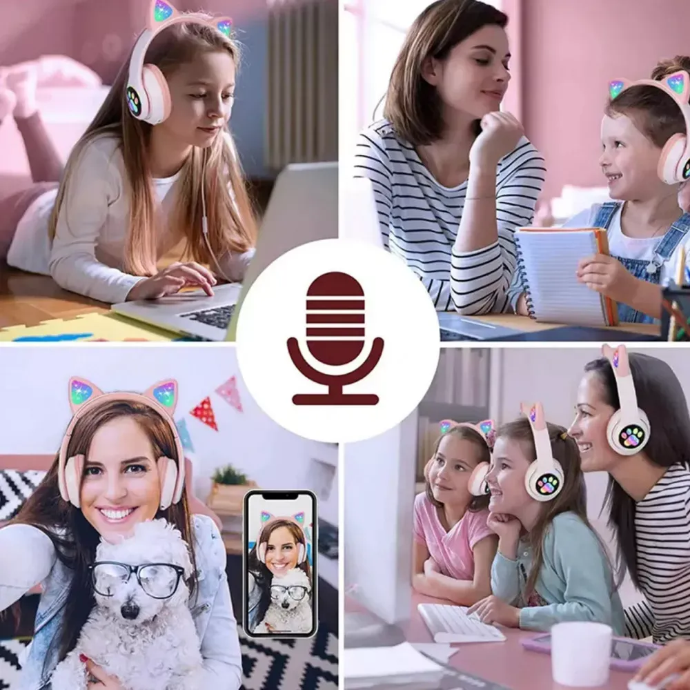 Bluetooth Headphones — TUCCI VZV-28   — Pink - фото 5