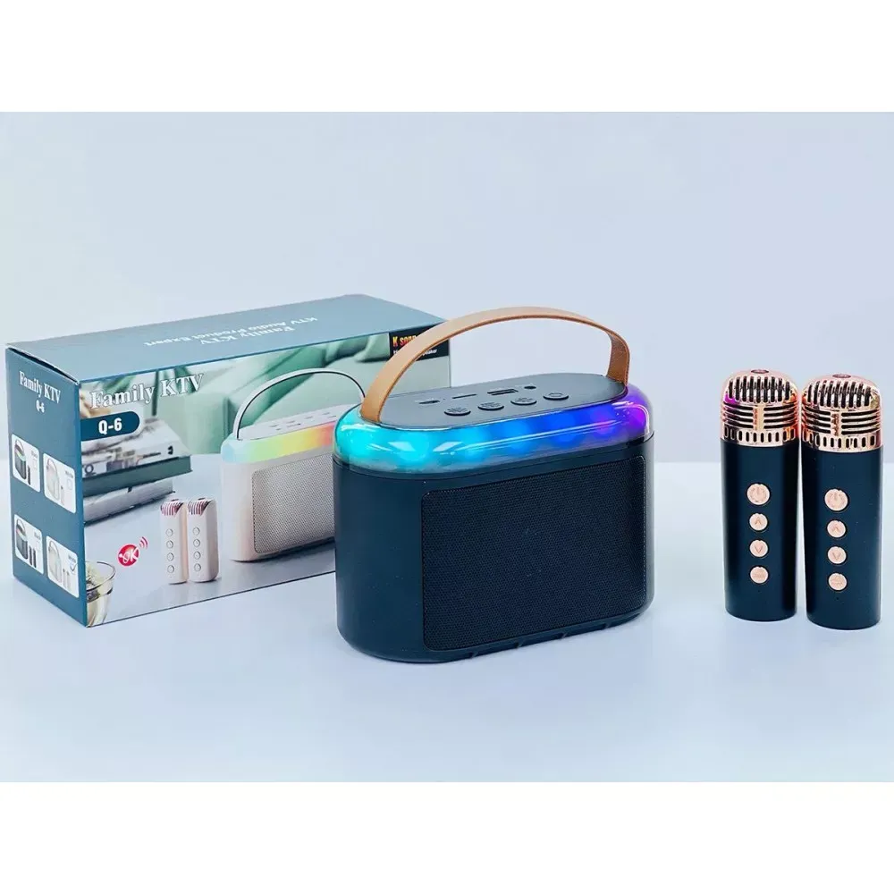 Bluetooth Speaker & 1 Microphone Q-6 - фото 3
