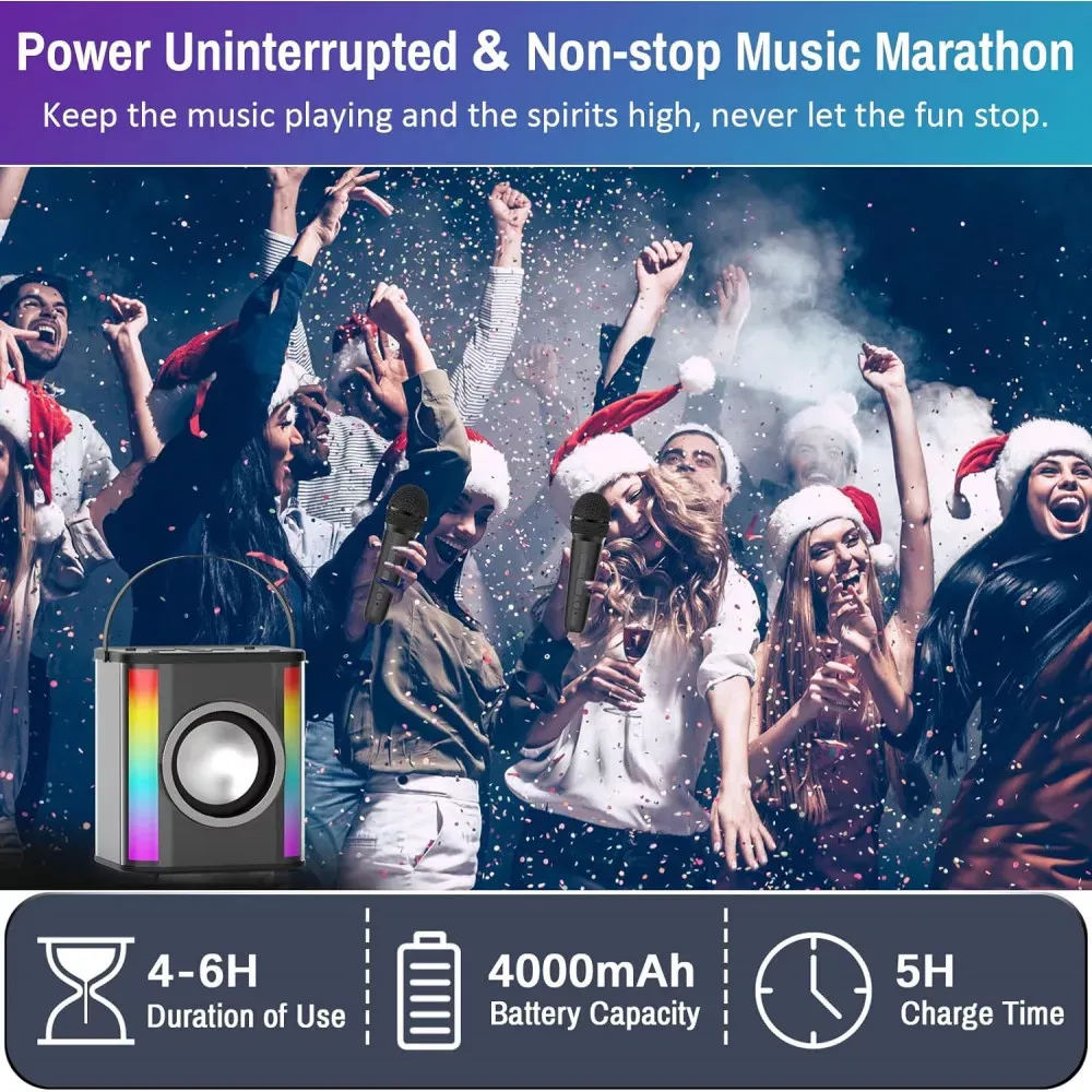 Bluetooth Speaker & 1 Microphone — WFS-K18 - фото 10