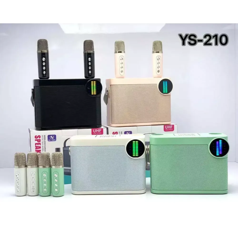 Bluetooth Speaker & 2 Microphones — YS-210 - фото 4