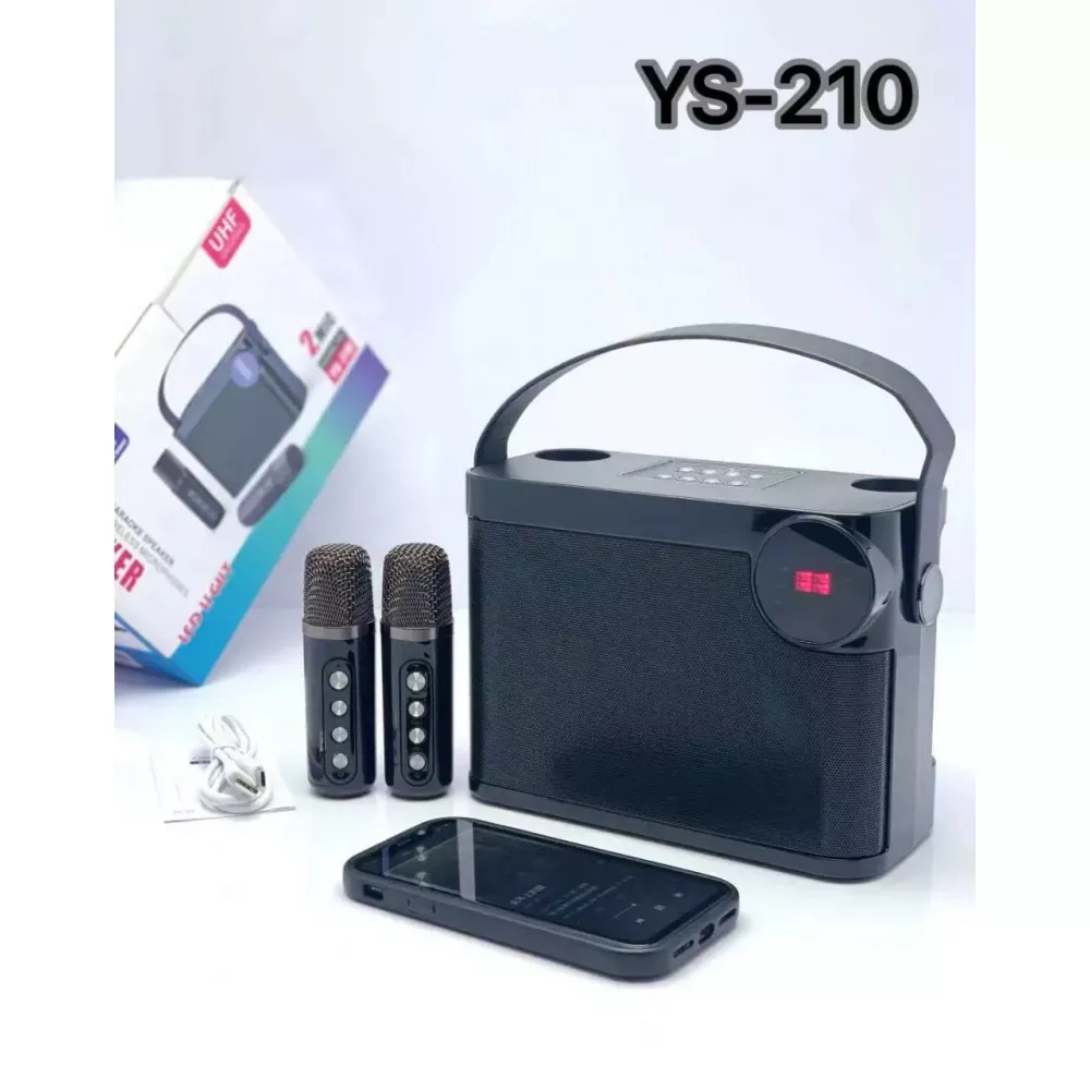 Bluetooth Speaker & 2 Microphones — YS-210 - фото 5