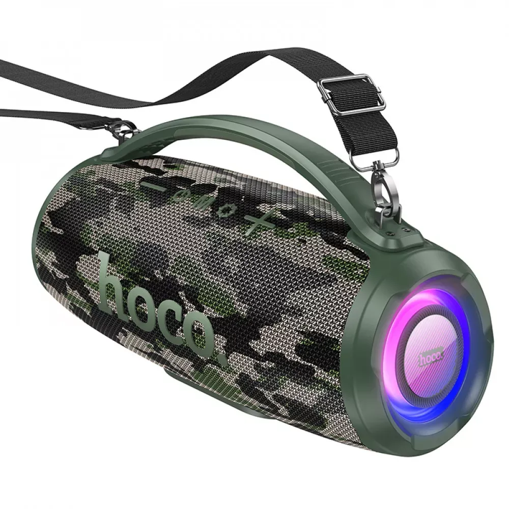 Bluetooth Speaker — Hoco HA4 — Camouflage Green — Hoco