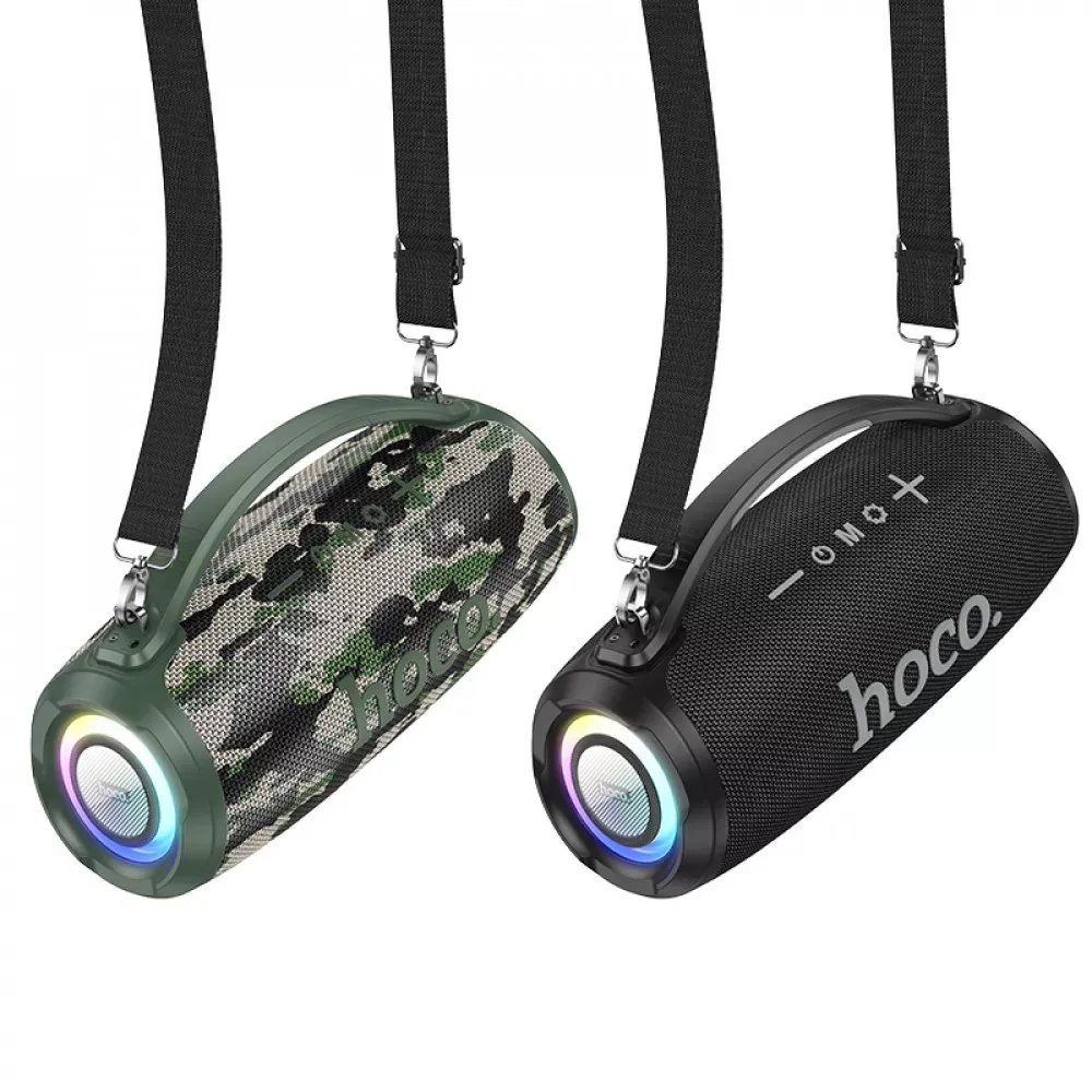 Bluetooth Speaker — Hoco HA4 — Camouflage Green - фото 4