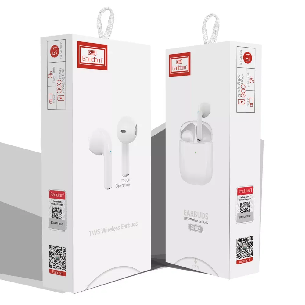 Bluetooth гарнітура TWS AirPods Earldom ET-BH62 - фото 3