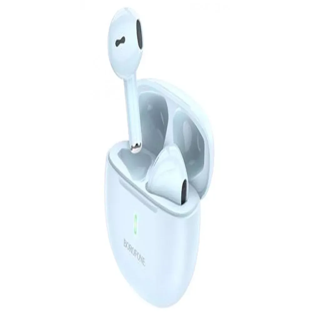 Bluetooth гарнітура TWS Borofone BW33 Handsome — Sierra Blue - фото 4