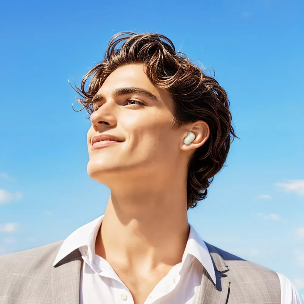 Bluetooth гарнітура TWS Hoco EQ19 Plus __ — Black - фото 5