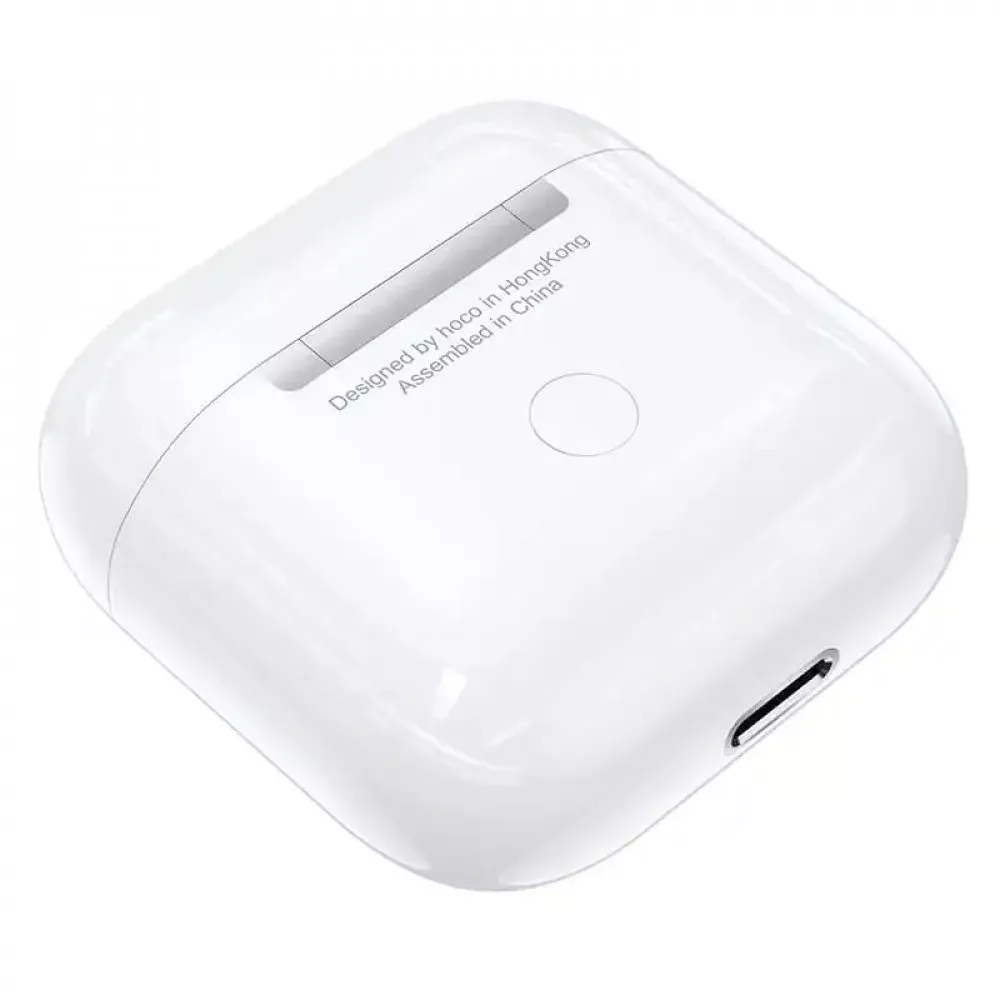 Bluetooth гарнітура TWS Hoco EW03 Plus — White - фото 5