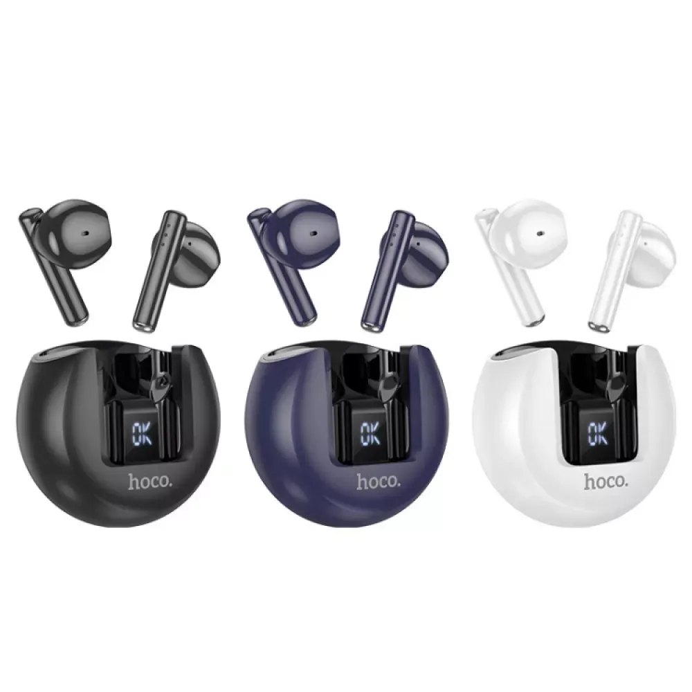 Bluetooth гарнітура TWS Hoco EW32 Gentle — White - фото 4