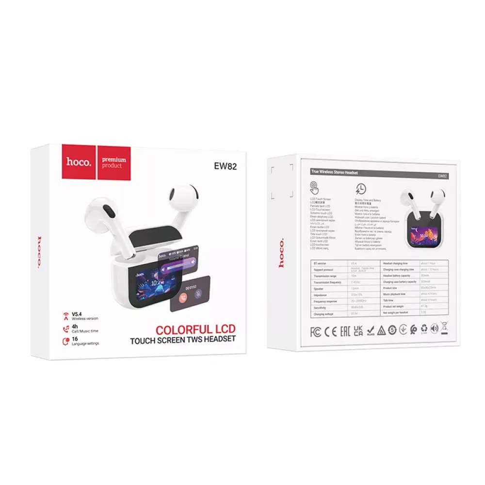 Bluetooth гарнітура TWS Hoco EW82 - фото 3
