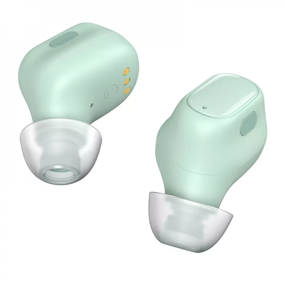 Bluetooth гарнітура TWS — Baseus (NGTW2400) EncokWM01 — NGTW240006 Green — Baseus