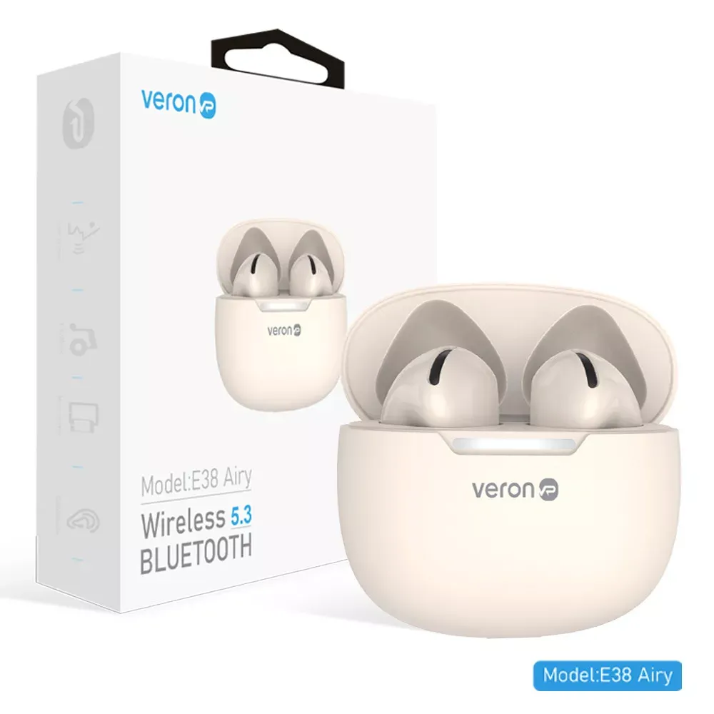 Bluetooth гарнітура TWS — Veron -  E38 Airy - фото 4