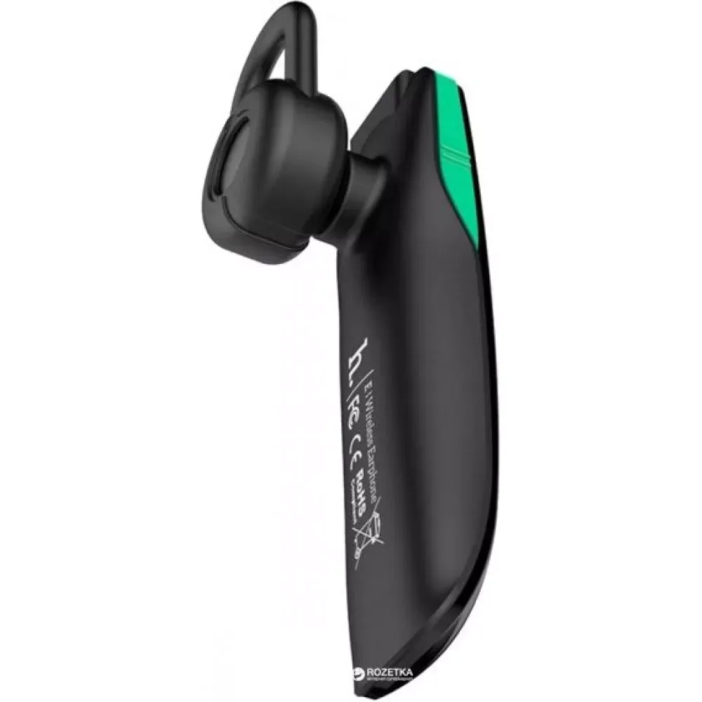 Bluetooth-гарнітура — Hoco E1 Black __ - фото 6