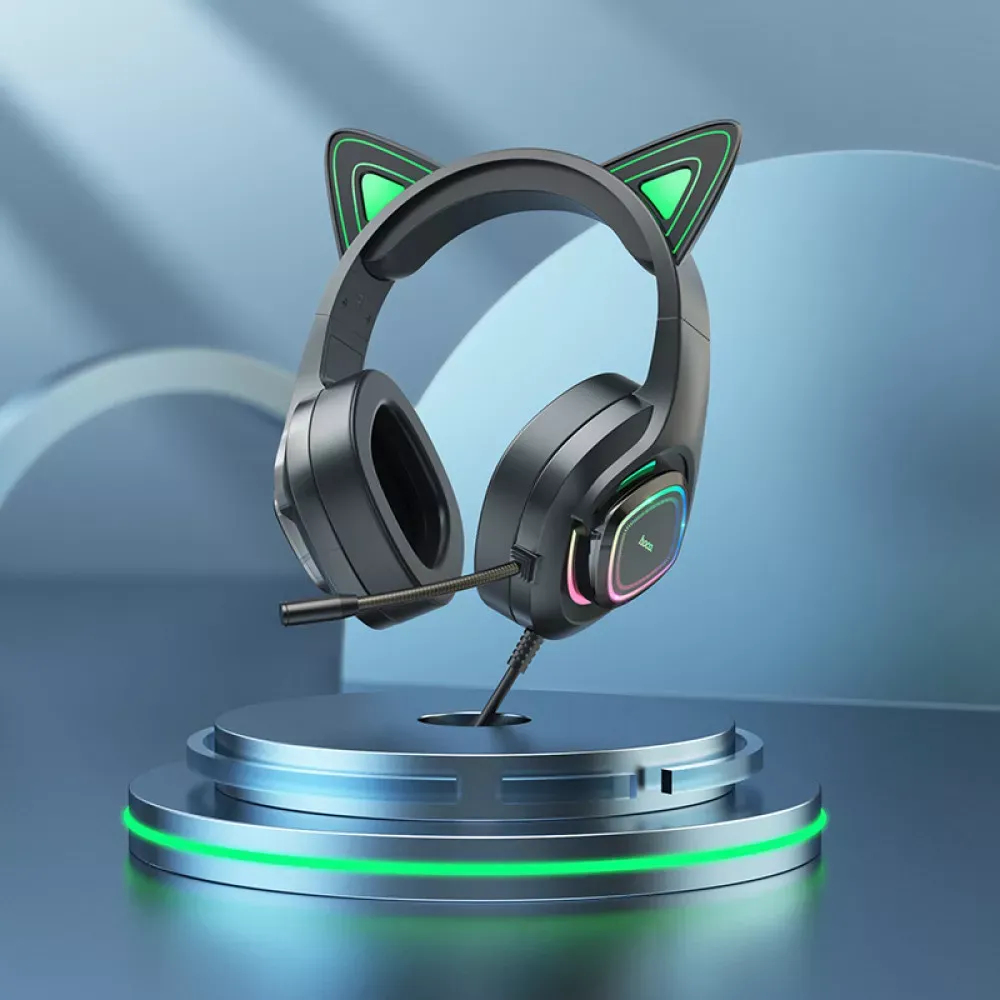 Gaming Headset — Hoco W107  — Elf Cat - фото 7