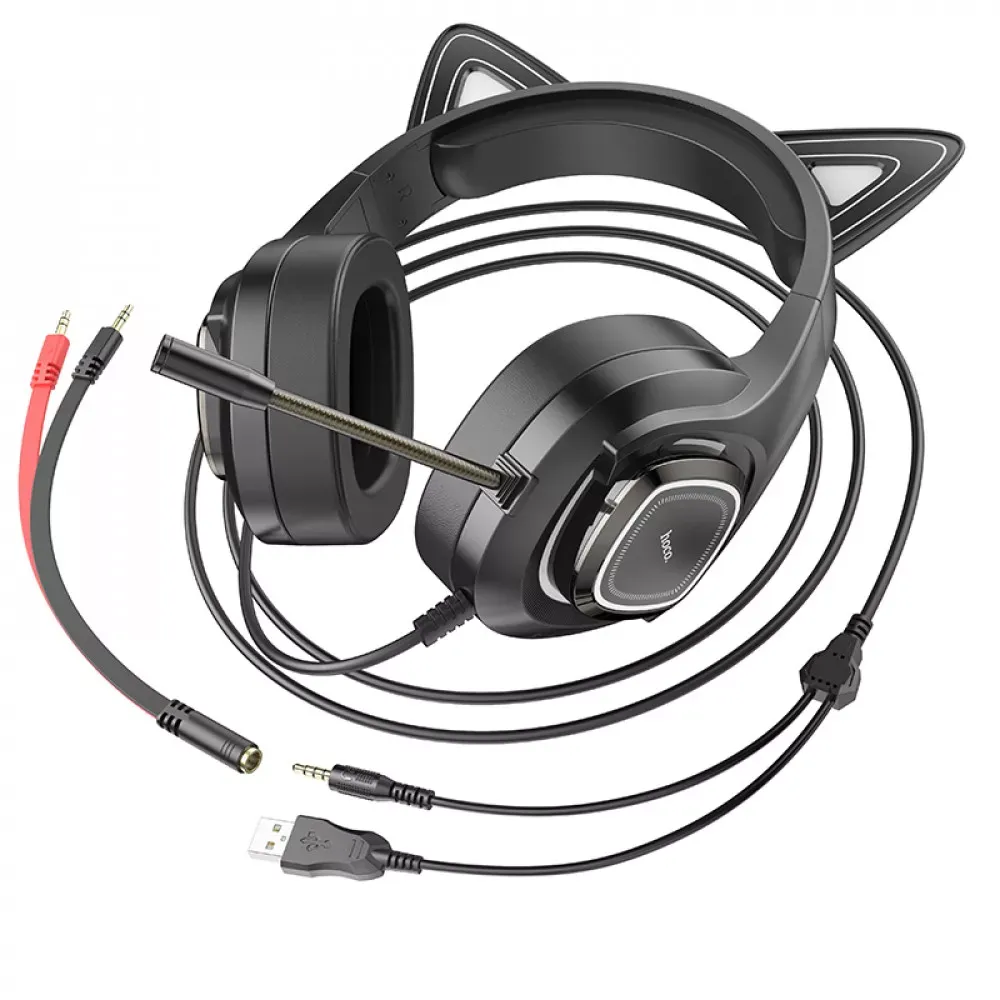 Gaming Headset — Hoco W107  — Phantom Cat - фото 6