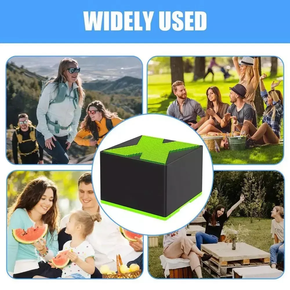 Mini Bluetooth Speaker —  sound colorful luminous — X1 - фото 6