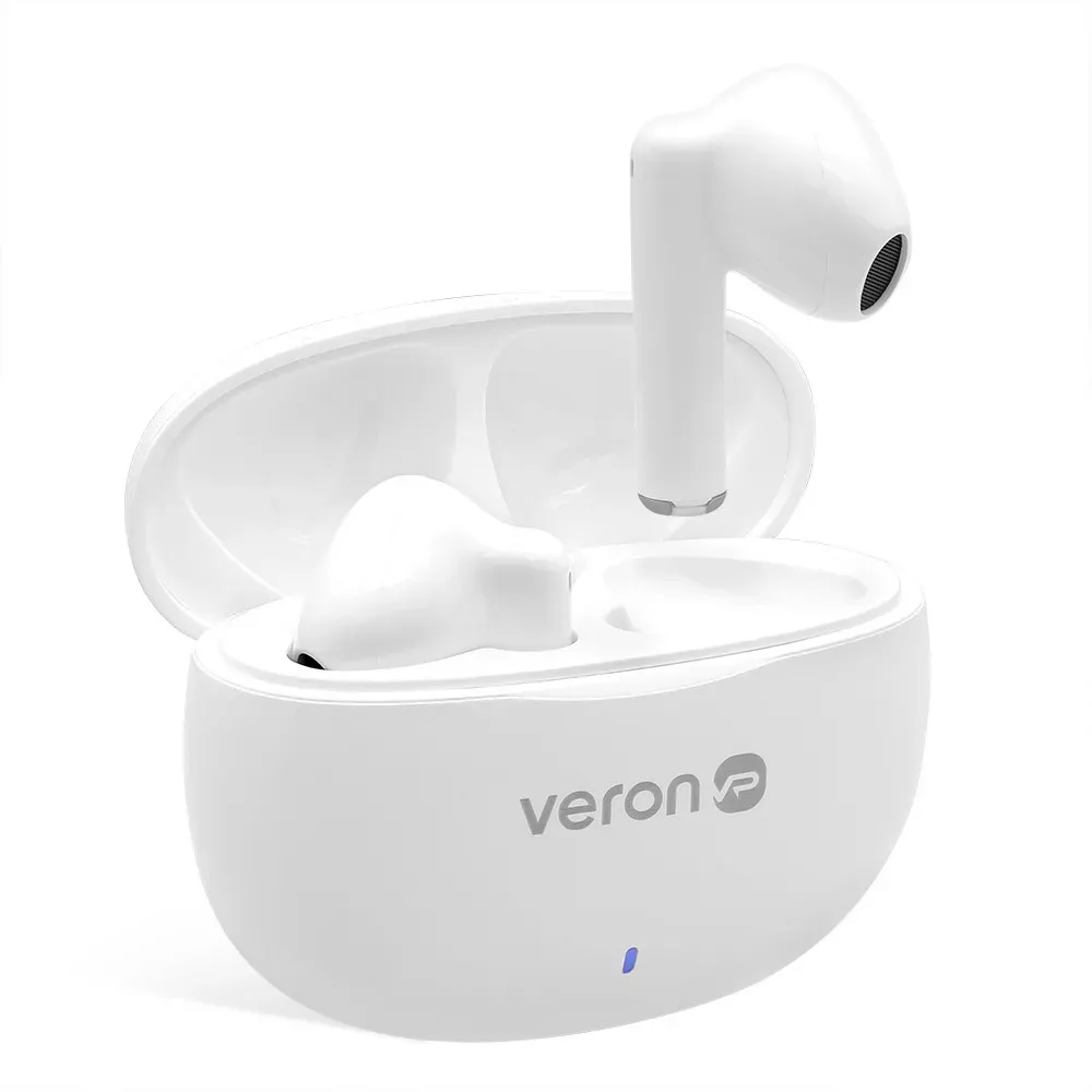 TWS Bluetooth Headset Veron -W28 Light — White — VERON