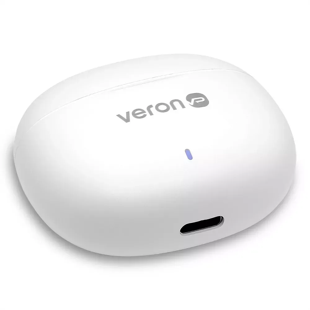 TWS Bluetooth Headset Veron -W28 Light — White - фото 4