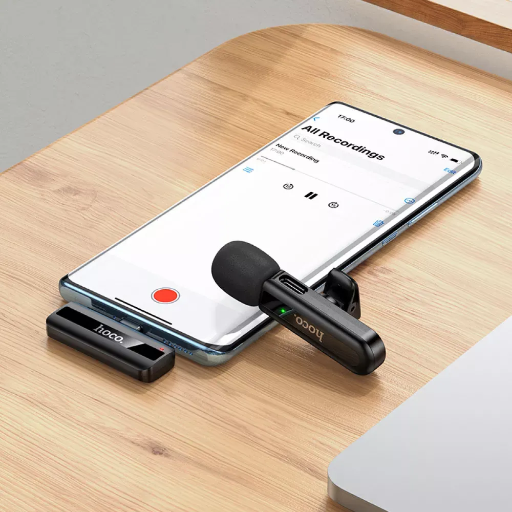 Wireless Digital Microphone Hoco L20 Type-C - фото 6
