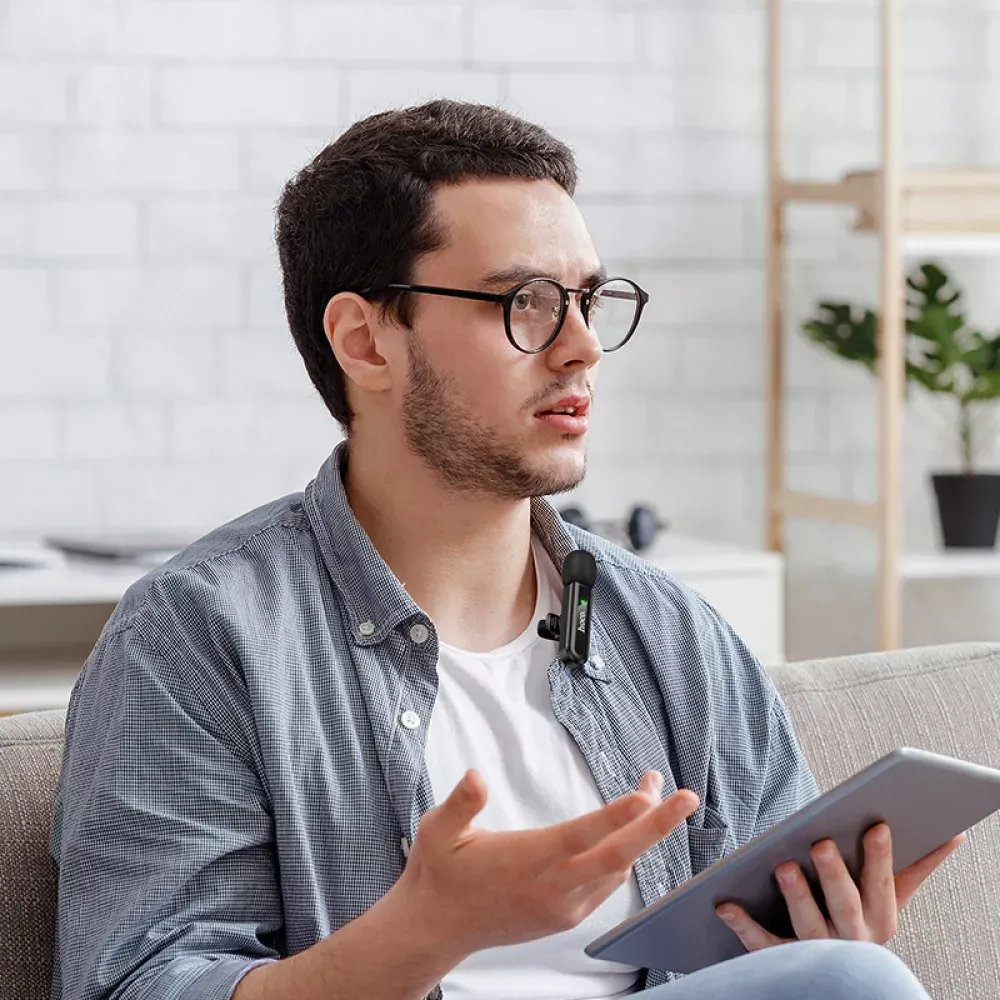 Wireless Digital Microphone Hoco L20 Type-C - фото 7