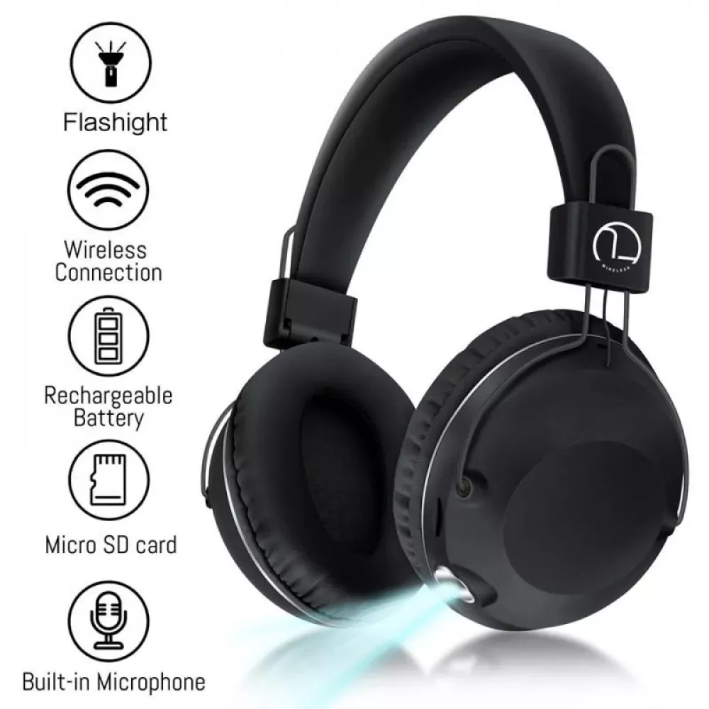 Навушники Bluetooth AKZ-B63 — Black — фото 4