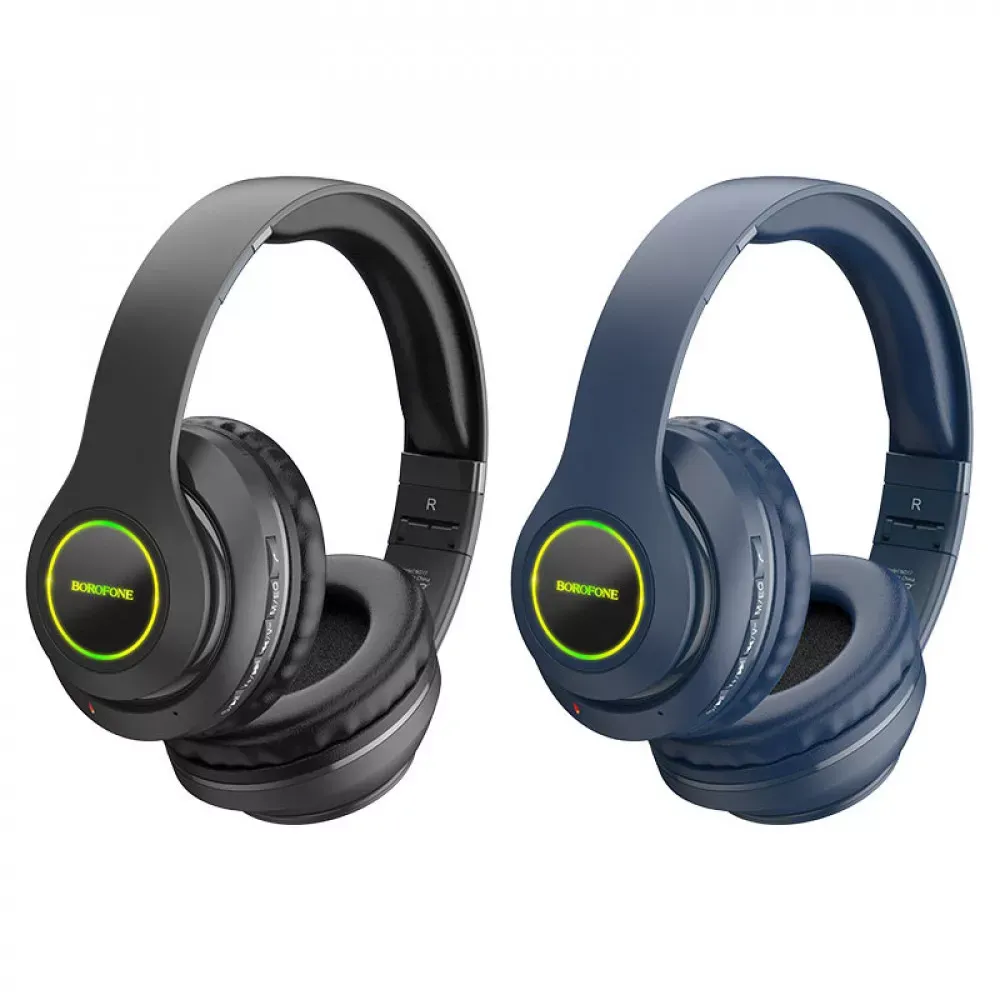 Навушники Bluetooth Borofone BO17 — Black - фото 5