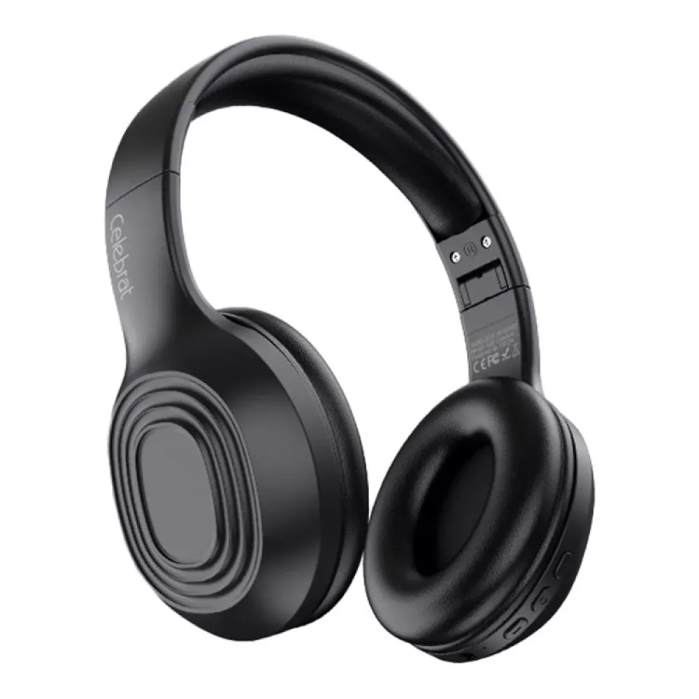 Навушники Bluetooth Celebrat A28 — Black — Celebrat