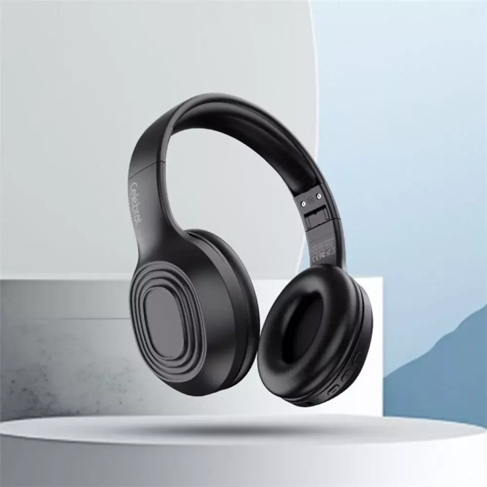 Навушники Bluetooth Celebrat A28 — Black — фото 7