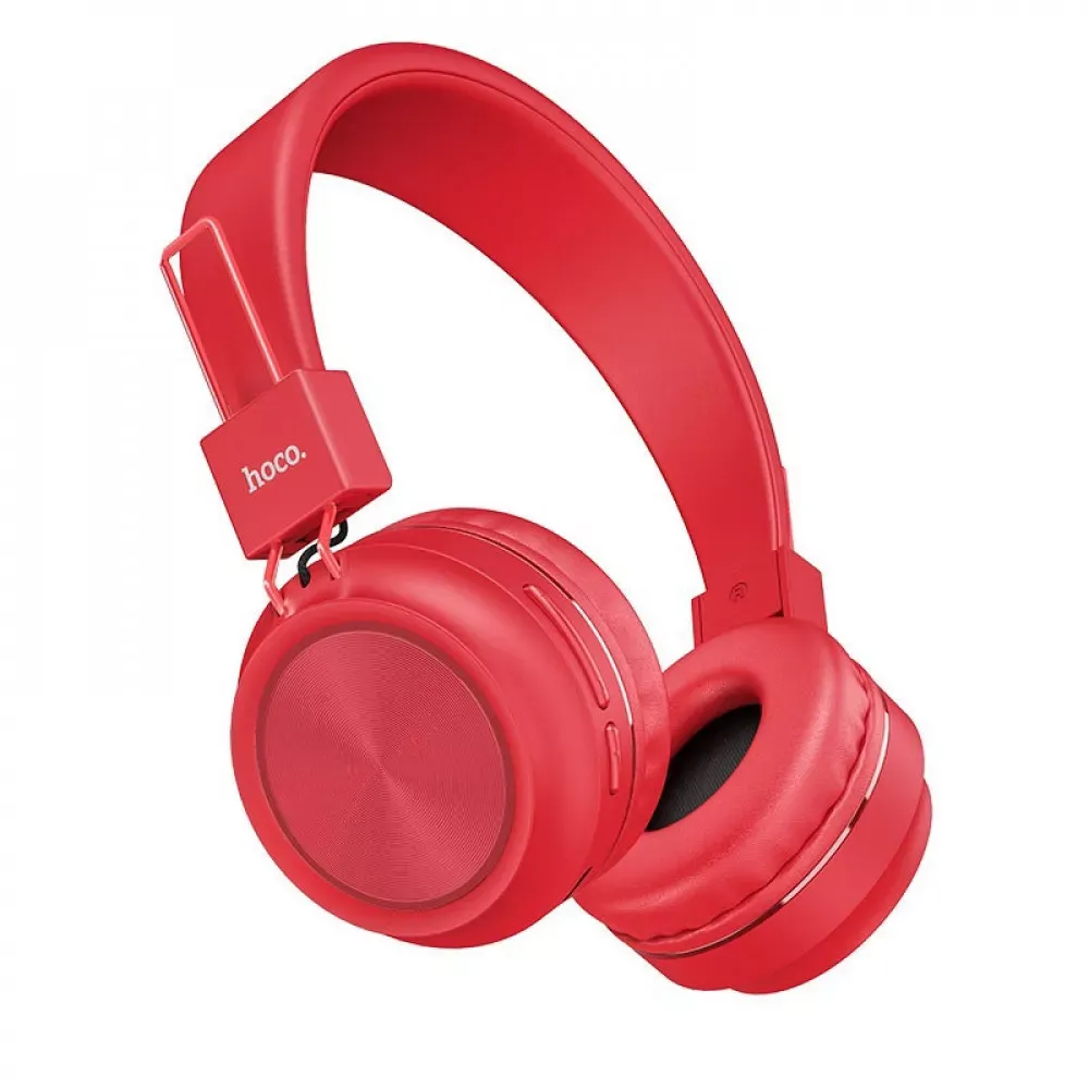 Навушники Bluetooth Hoco W25 Promise — Red — Hoco