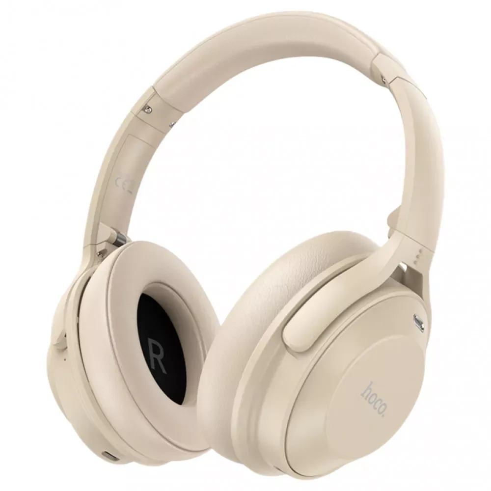 Навушники Bluetooth Hoco W37 Sound Active Noise __ — Gold Champagne — Hoco