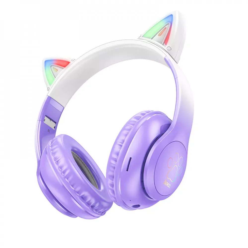 Навушники Bluetooth Hoco W42 Adventure — Purple Grape — Hoco