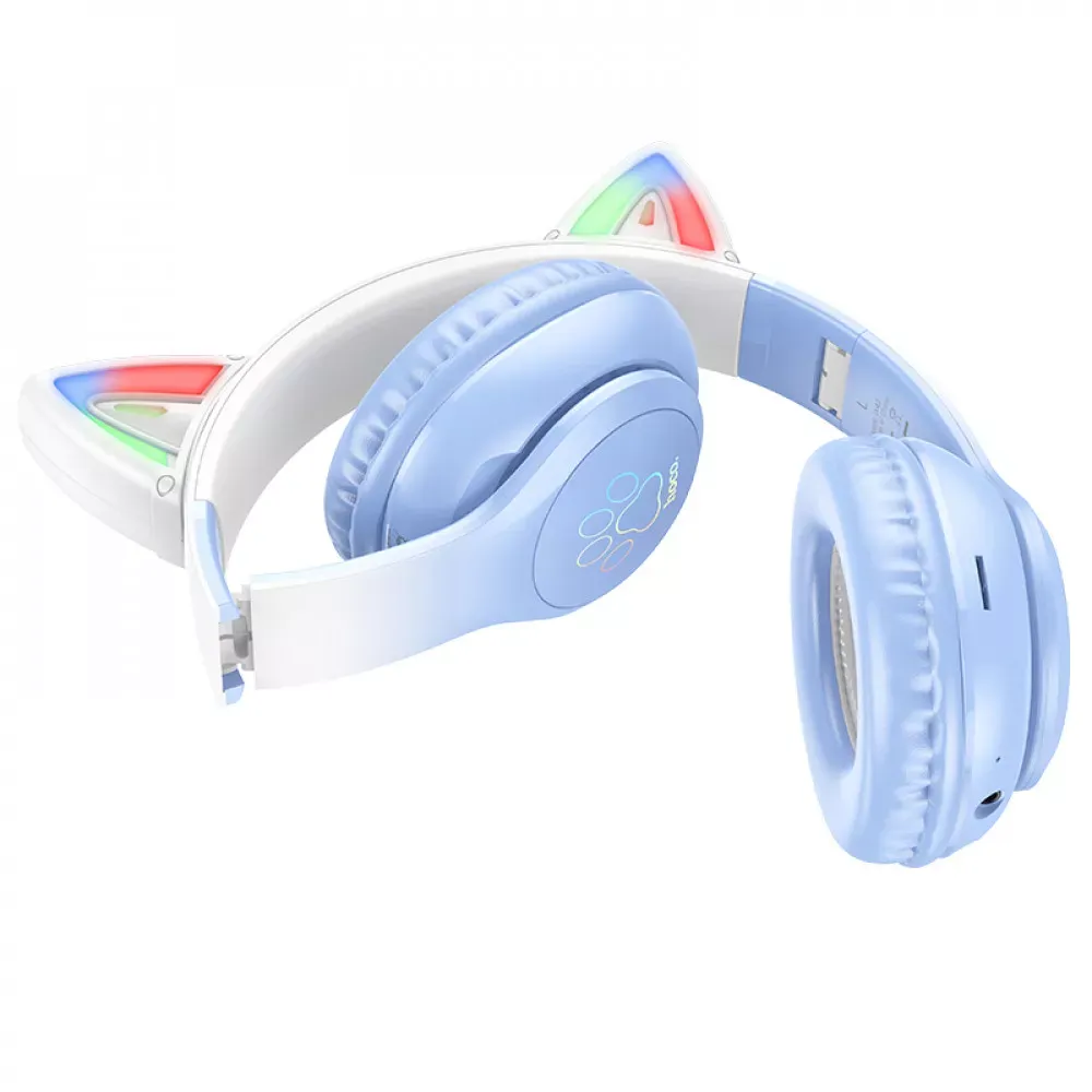 Навушники Bluetooth Hoco W42 Adventure — Purple Grape — фото 4