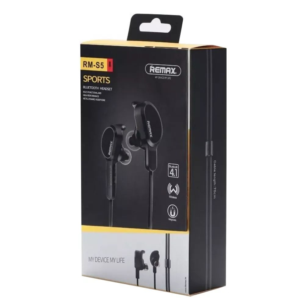 Навушники Bluetooth Remax RB-S5 (black) - фото 3
