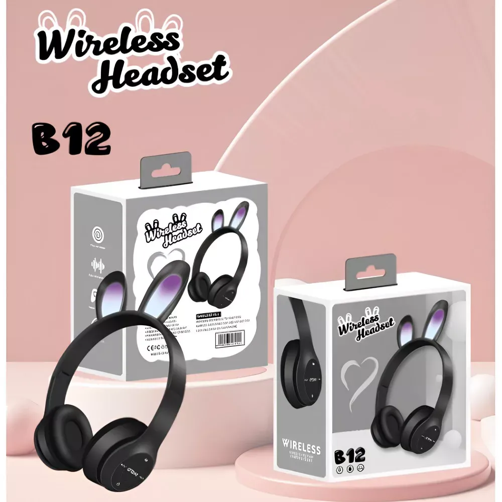 Навушники Bluetooth UK-B12 — Black - фото 3