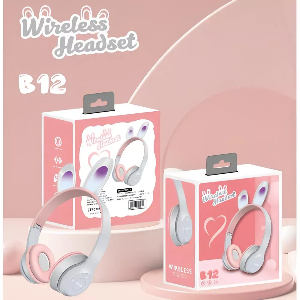 Навушники Bluetooth UK-B12 — Gray - фото 3