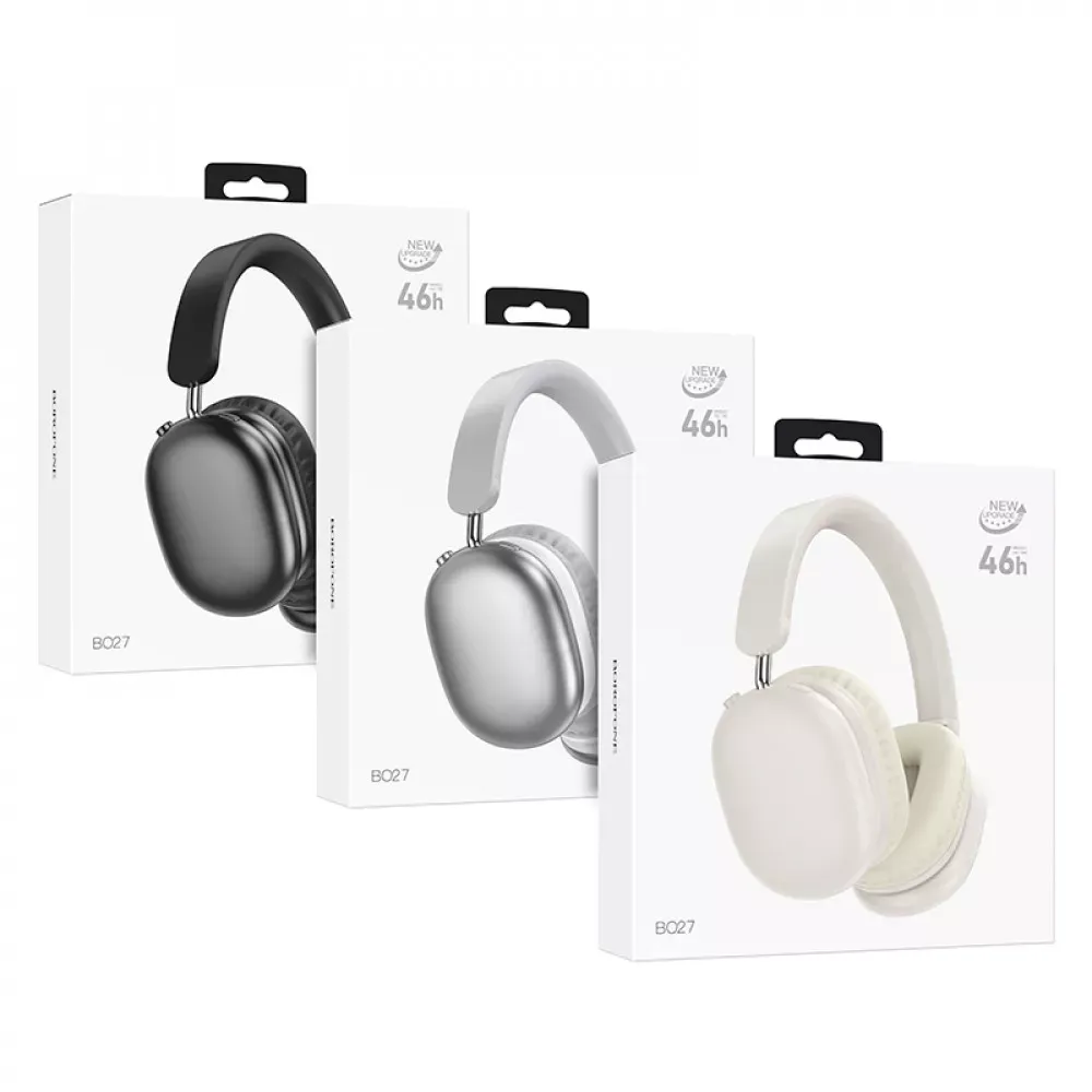 Навушники Bluetooth — Borofone BO27 Rhyme — Black — фото 3