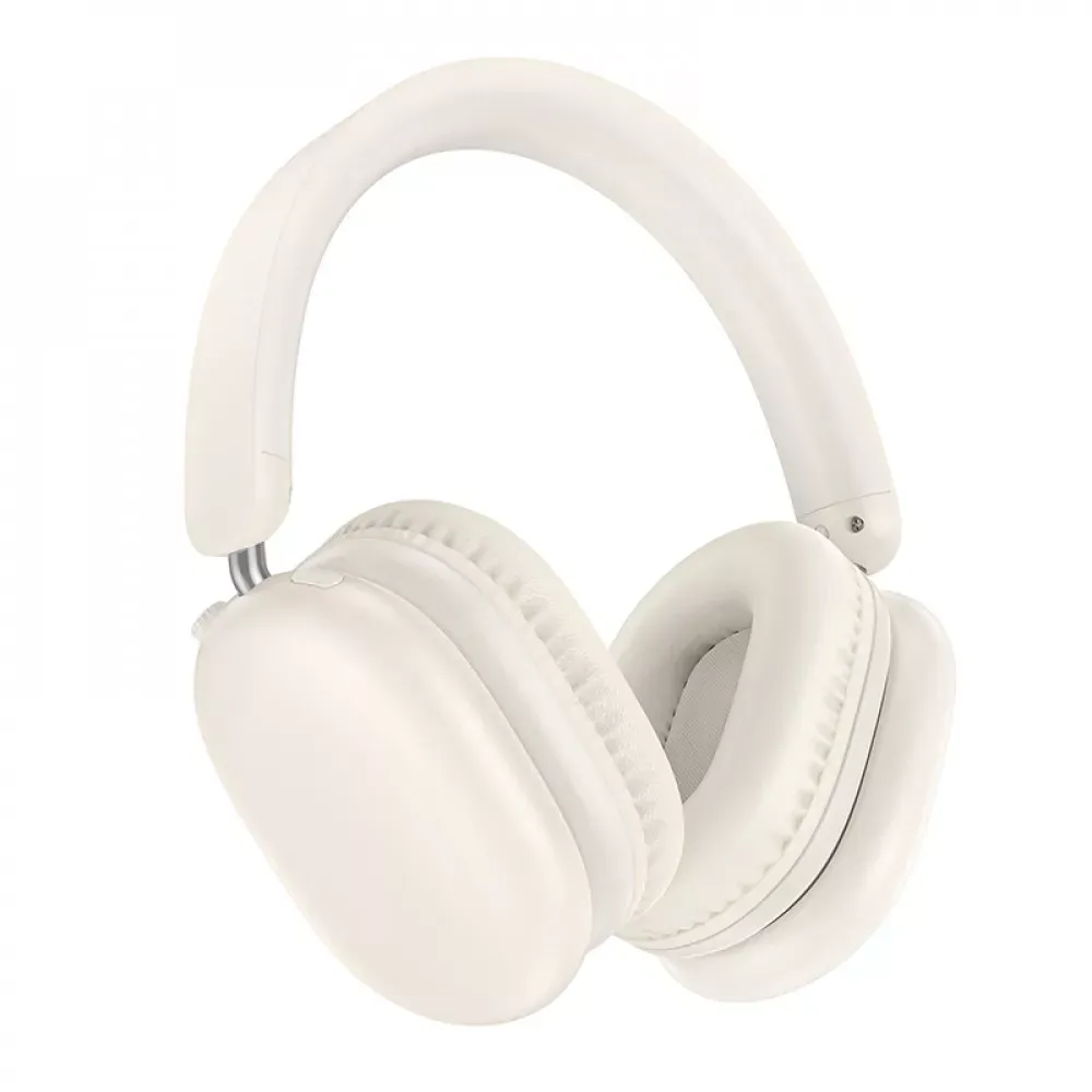 Навушники Bluetooth — Borofone BO27 Rhyme — Milky White — Borofone