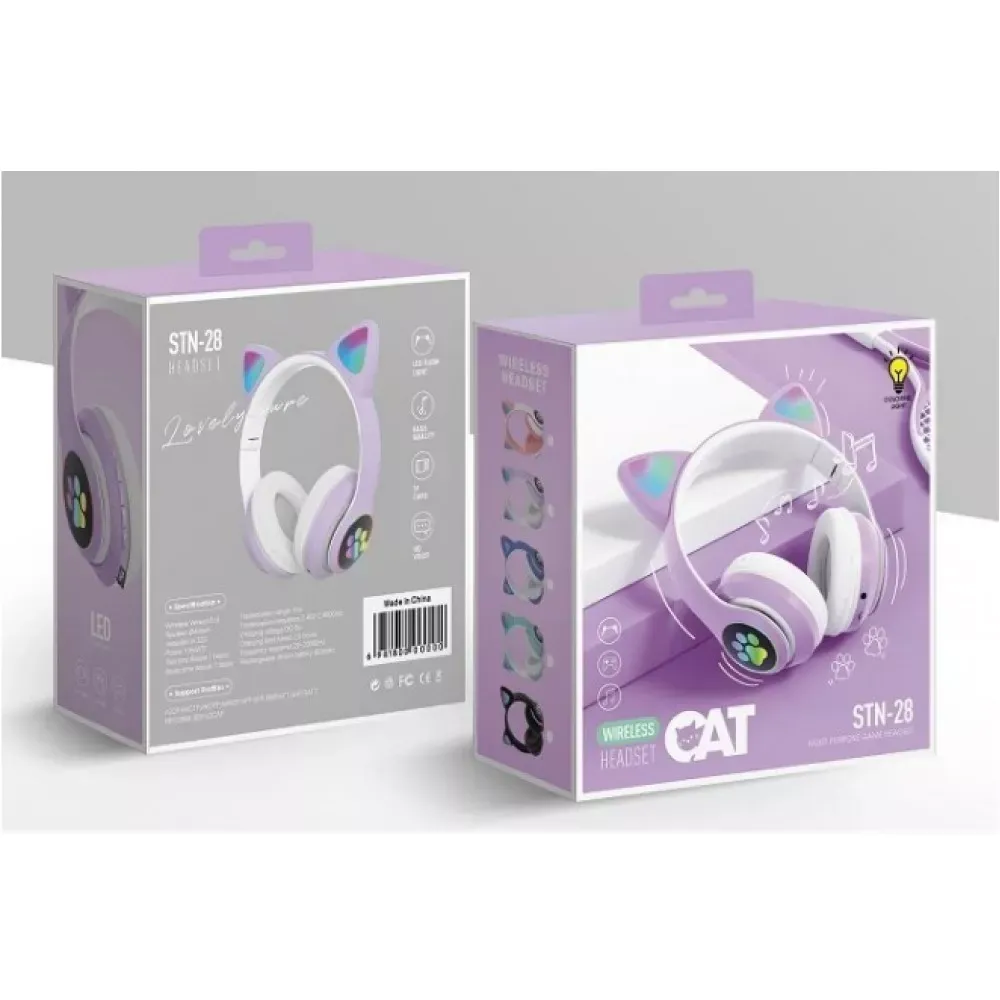 Навушники Bluetooth — TUCCI STN28 — Blue - фото 5