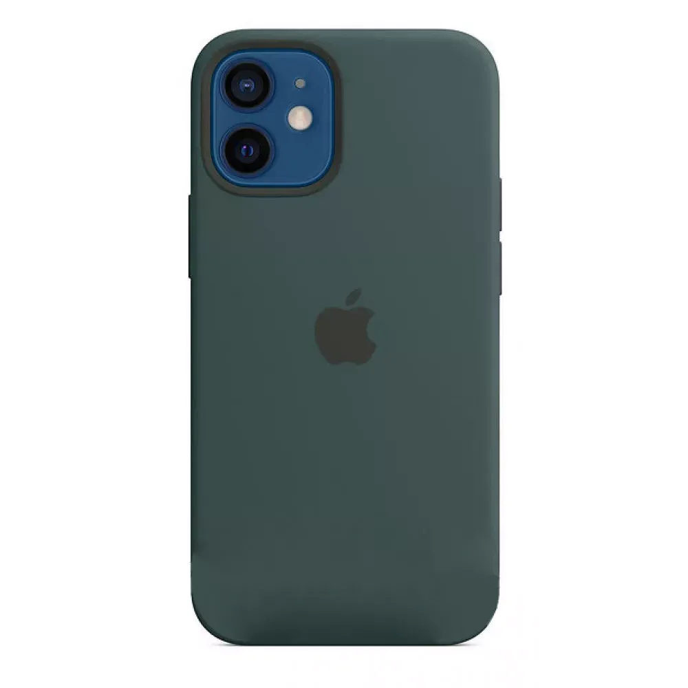 Original Silicone Case Full Size iPhone 13 Pro Max 6.7" — Rock Gray (10) - фото 16