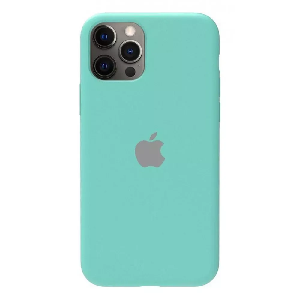 Original Silicone Case Full Size iPhone 13 Pro Max 6.7" — Rock Gray (10) - фото 10
