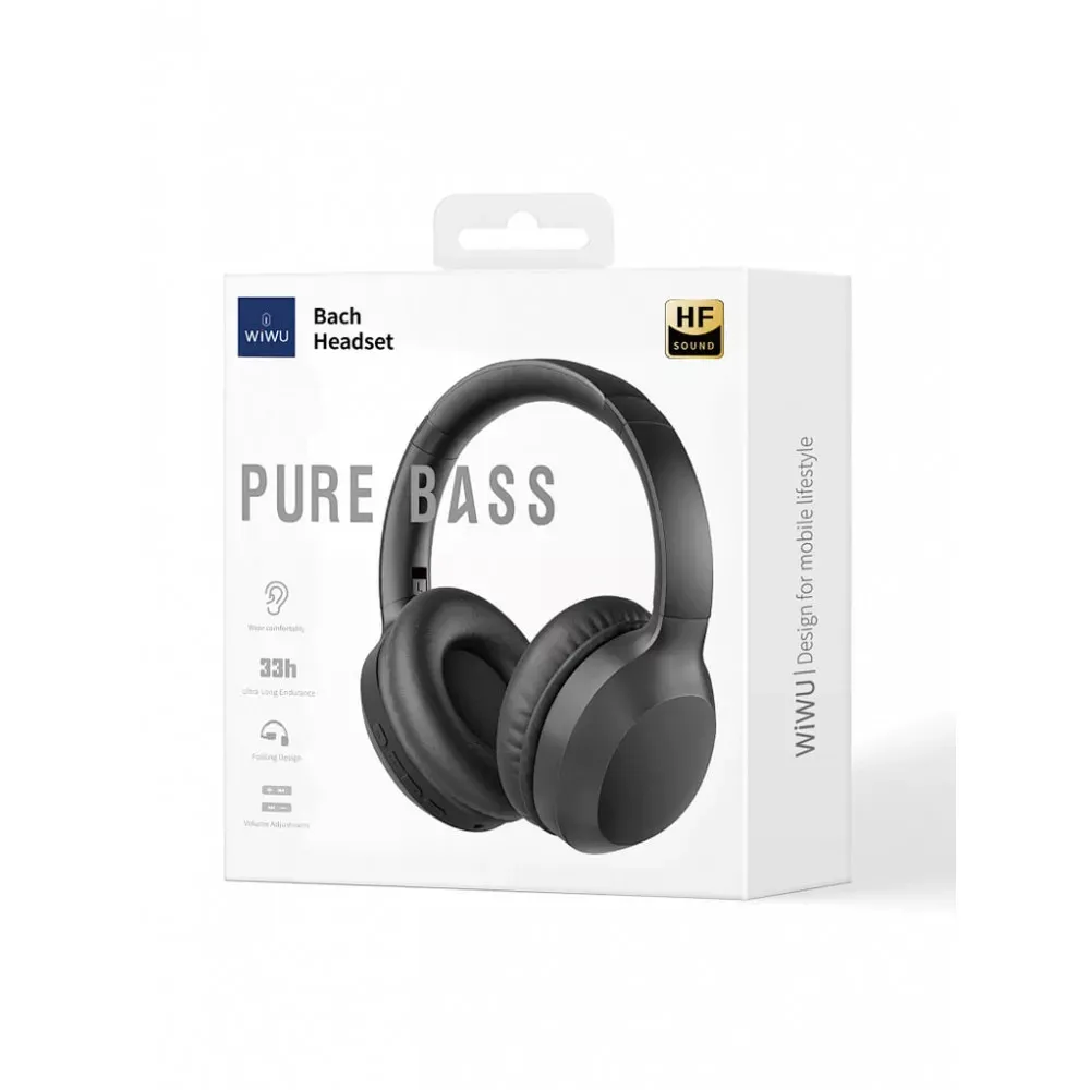 Навушники Bluetooth — WiWU TD-01 Bach — White — фото 3