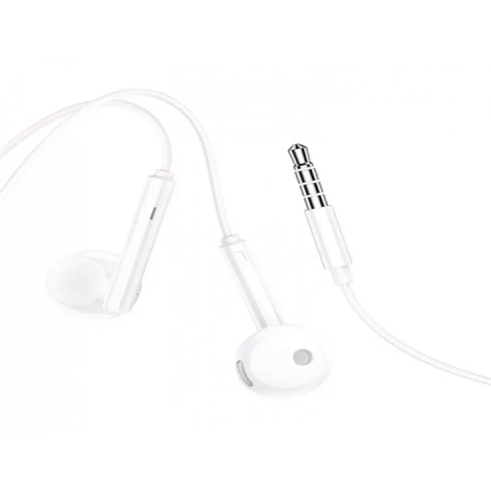 Навушники з мікрофоном 3.5mm  Borofone BM82 Art music — Black — Borofone