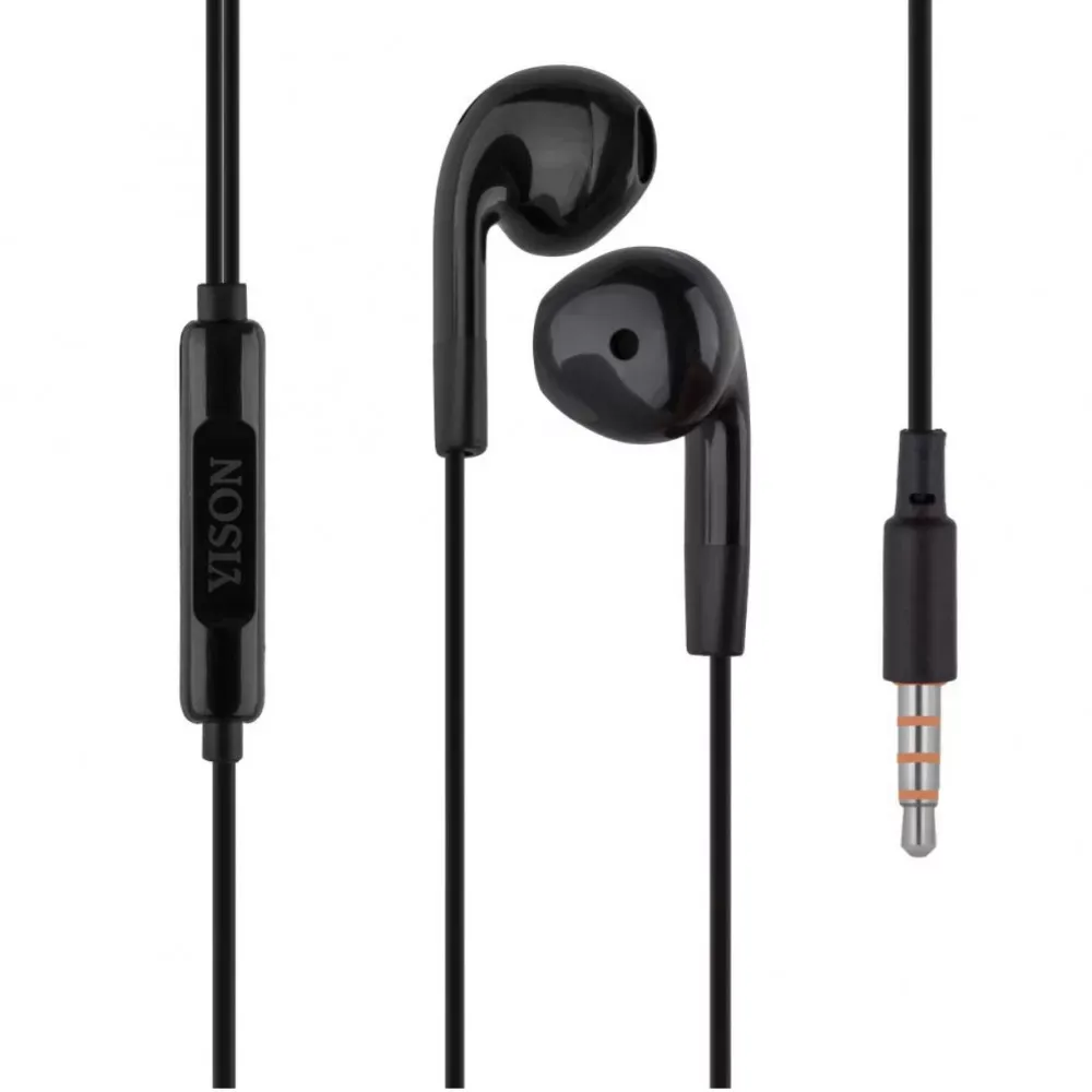 Навушники з мікрофоном 3.5mm Celebrat G8 — Black — фото 4