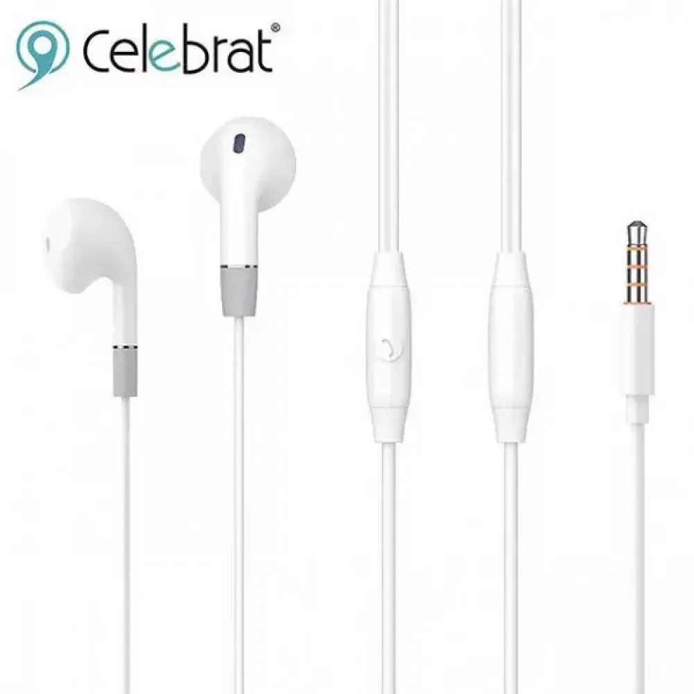 Навушники з мікрофоном 3.5mm Celebrat G8 — Black — фото 6