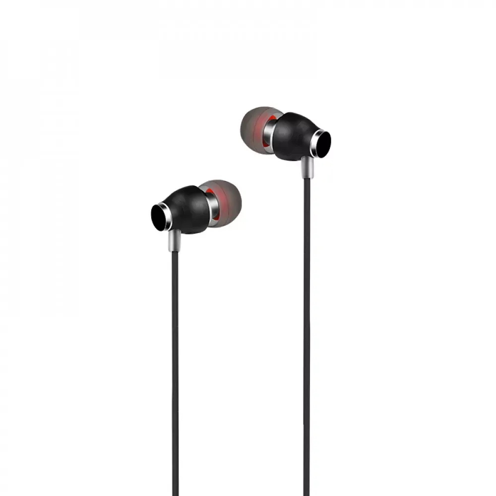 Навушники з мікрофоном 3.5mm Hoco M28 Ariose — Black — фото 4