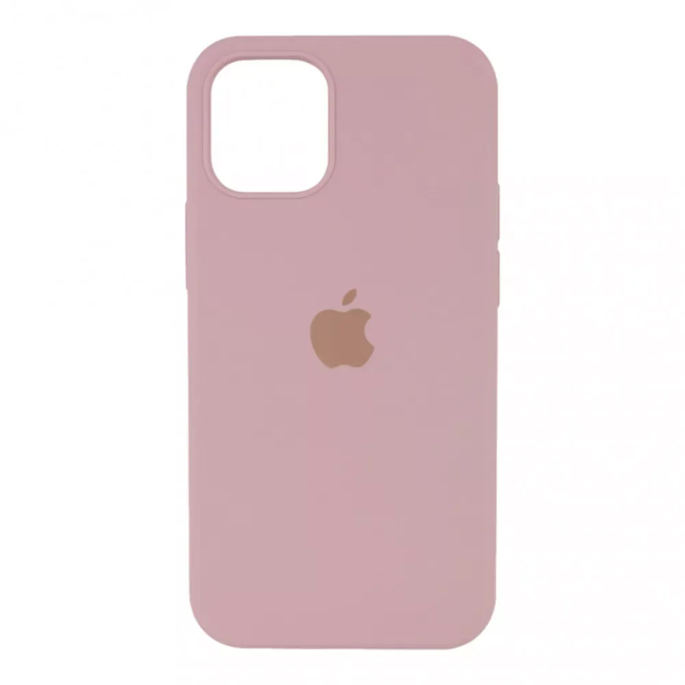 Original Silicone Case Full Size iPhone 14 6.1" — Pink Sand (19)