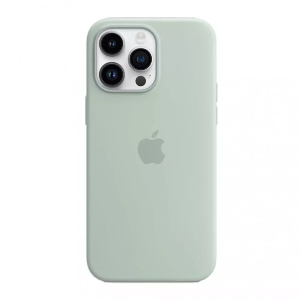 Original Silicone Case Full Size iPhone 14 6.1" — Turquoise (44)