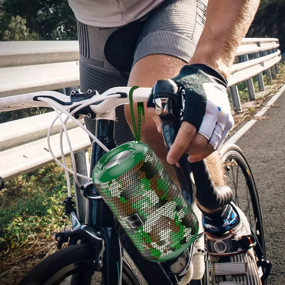 Портативна колонка Hoco HC1 Trendy sound sports — Black - фото 6