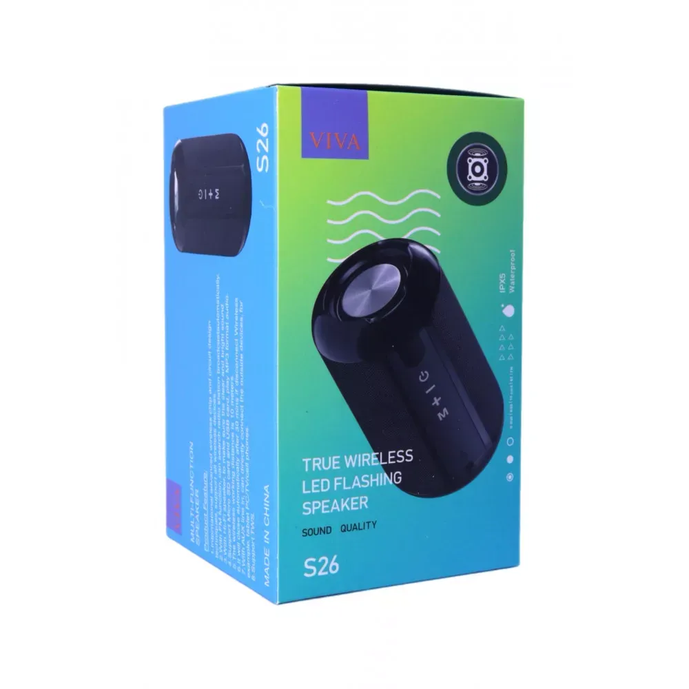 Портативна колонка Viva S26 - фото 3