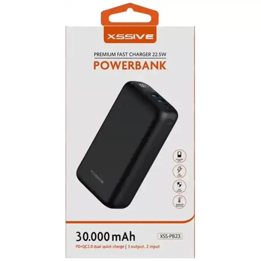 Power Bank 30000 mAh 22.5W— XSSIVE XSS-PB23 - фото 3